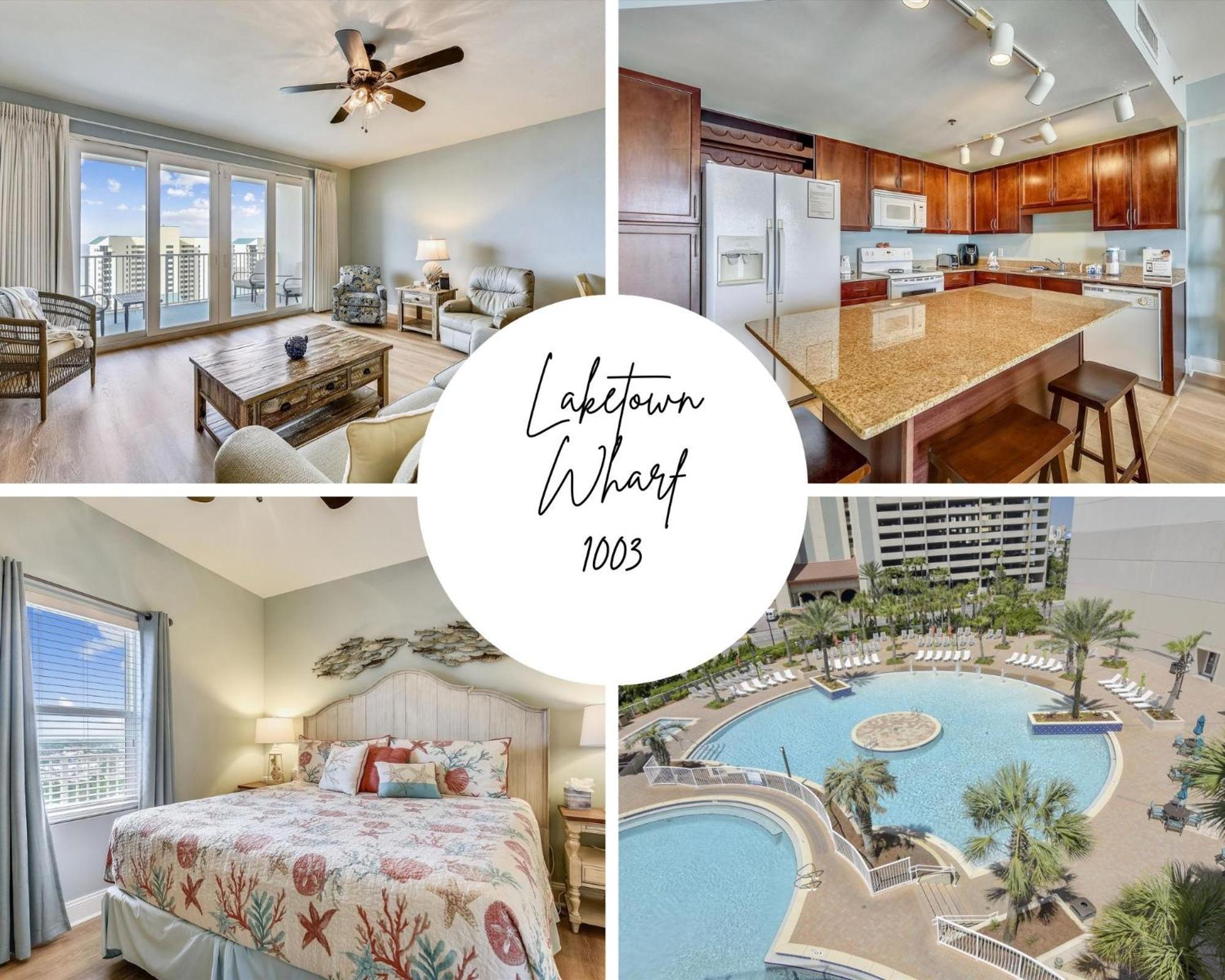 Apartment Laketown Wharf 1003, Gulf View, Sleeps 6, Free Fun! Updated!