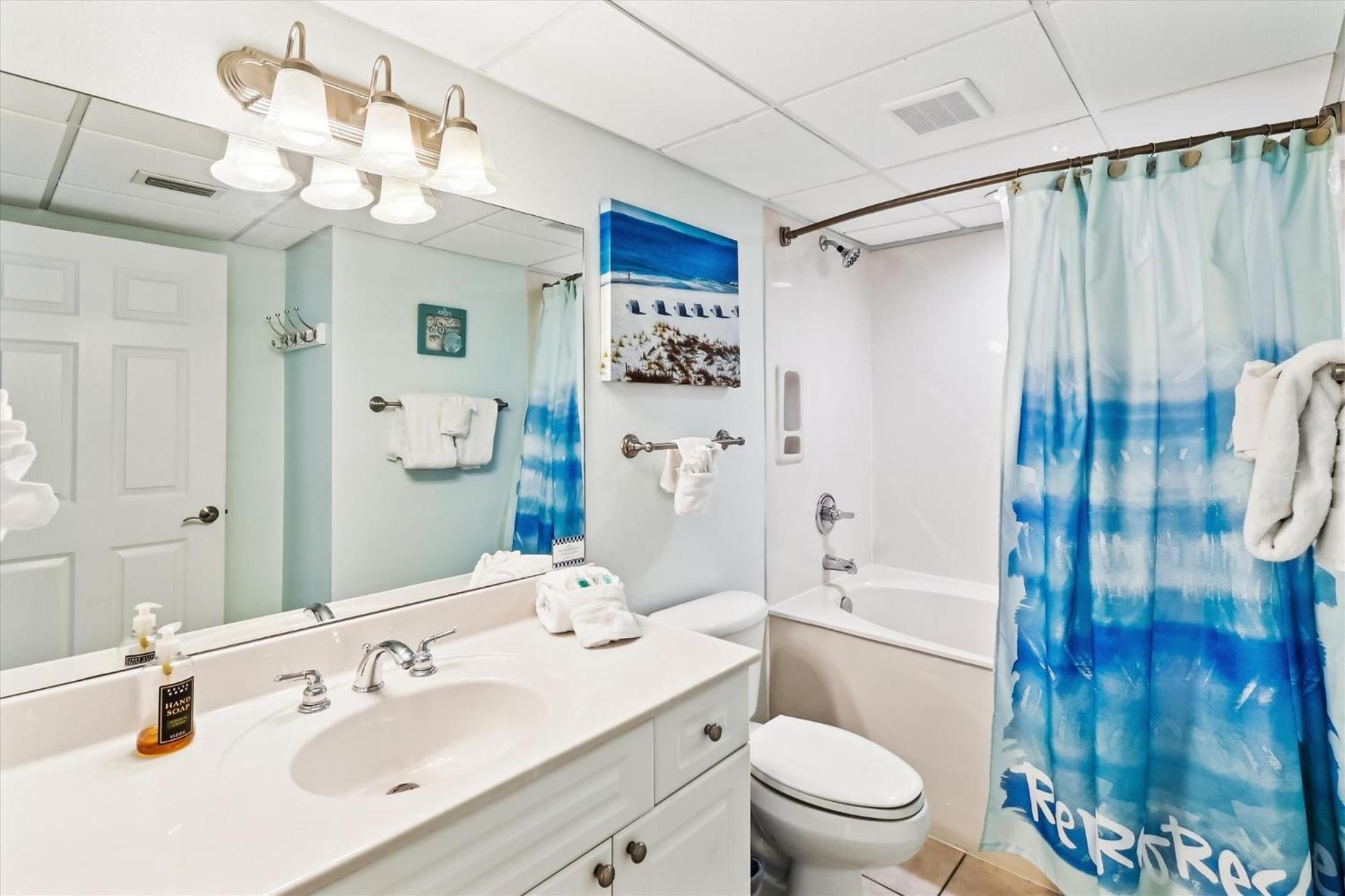 Apartment Emerald 1830 - 2 Bedroom 2 Bathbunks Sleeps 8 Panama City Beach