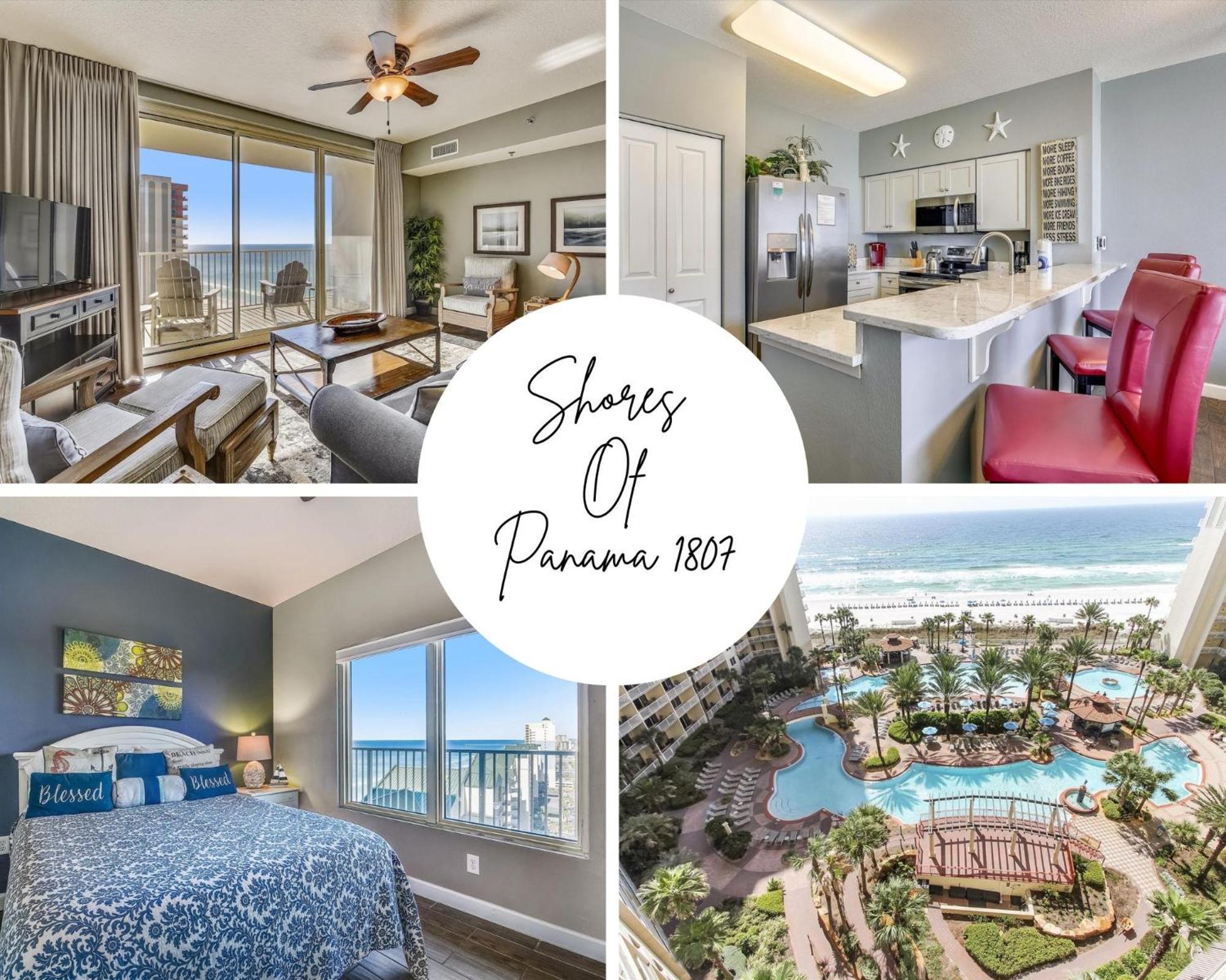 Apartment Shores Of Panama 1807 -fantastic 2bdbunks, Sleeps 8! Reserved Parking! Free Fun Panama City Beach