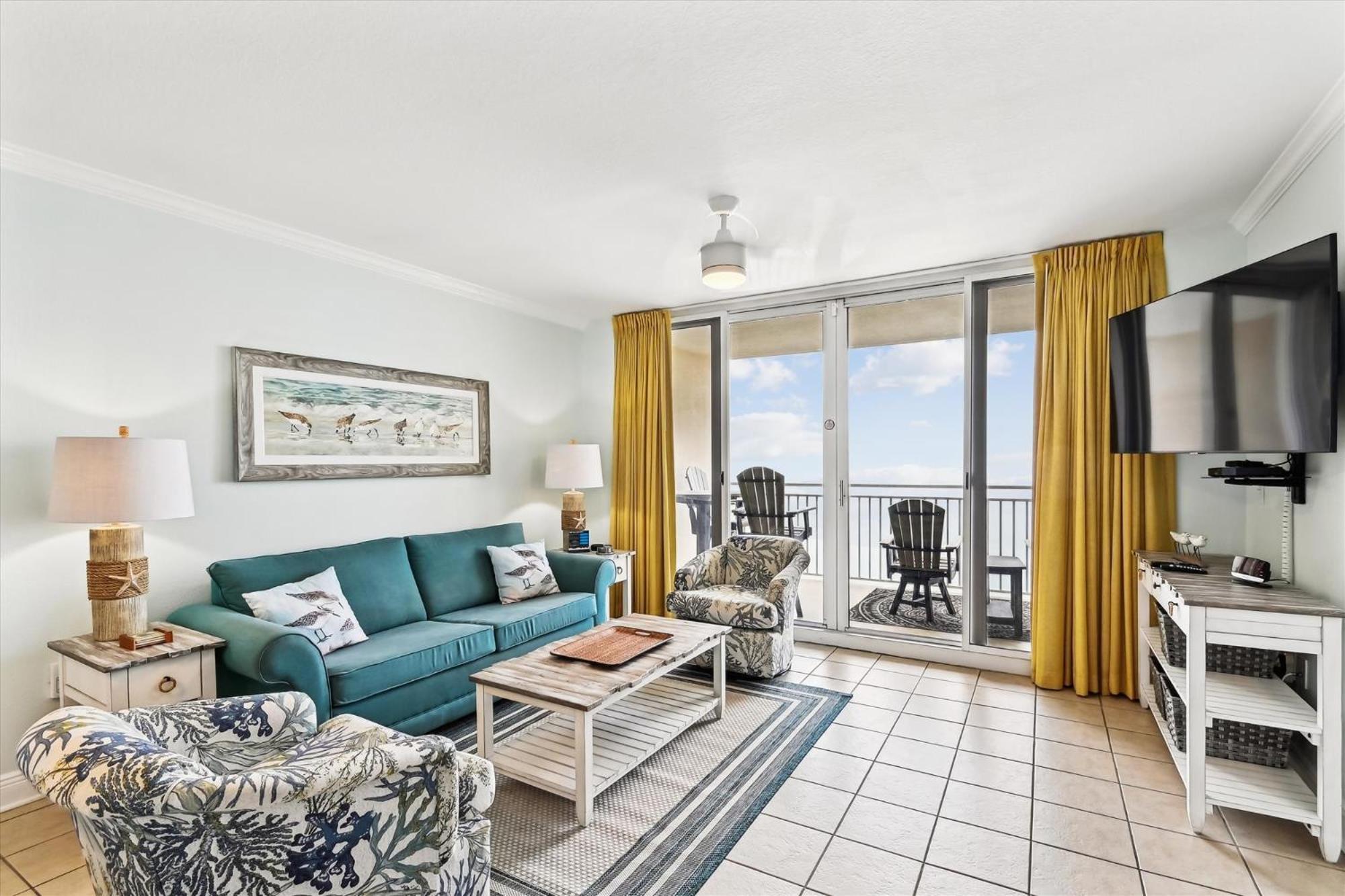 Apartment Emerald 1830 - 2 Bedroom 2 Bathbunks Sleeps 8 Panama City Beach