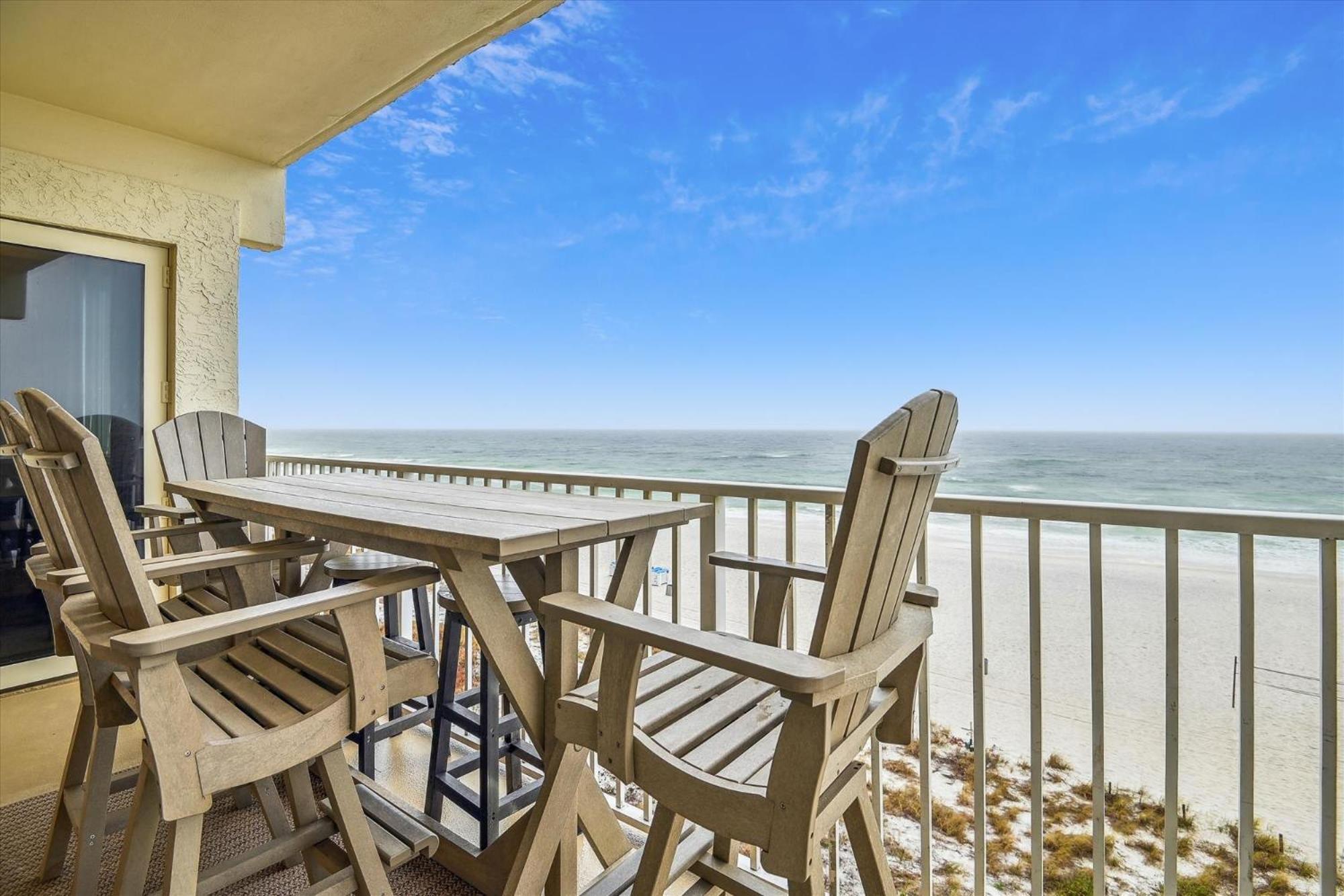 Shores Of Panama 401: Beachfront 3-bedroom With Parking * Panama City Beach