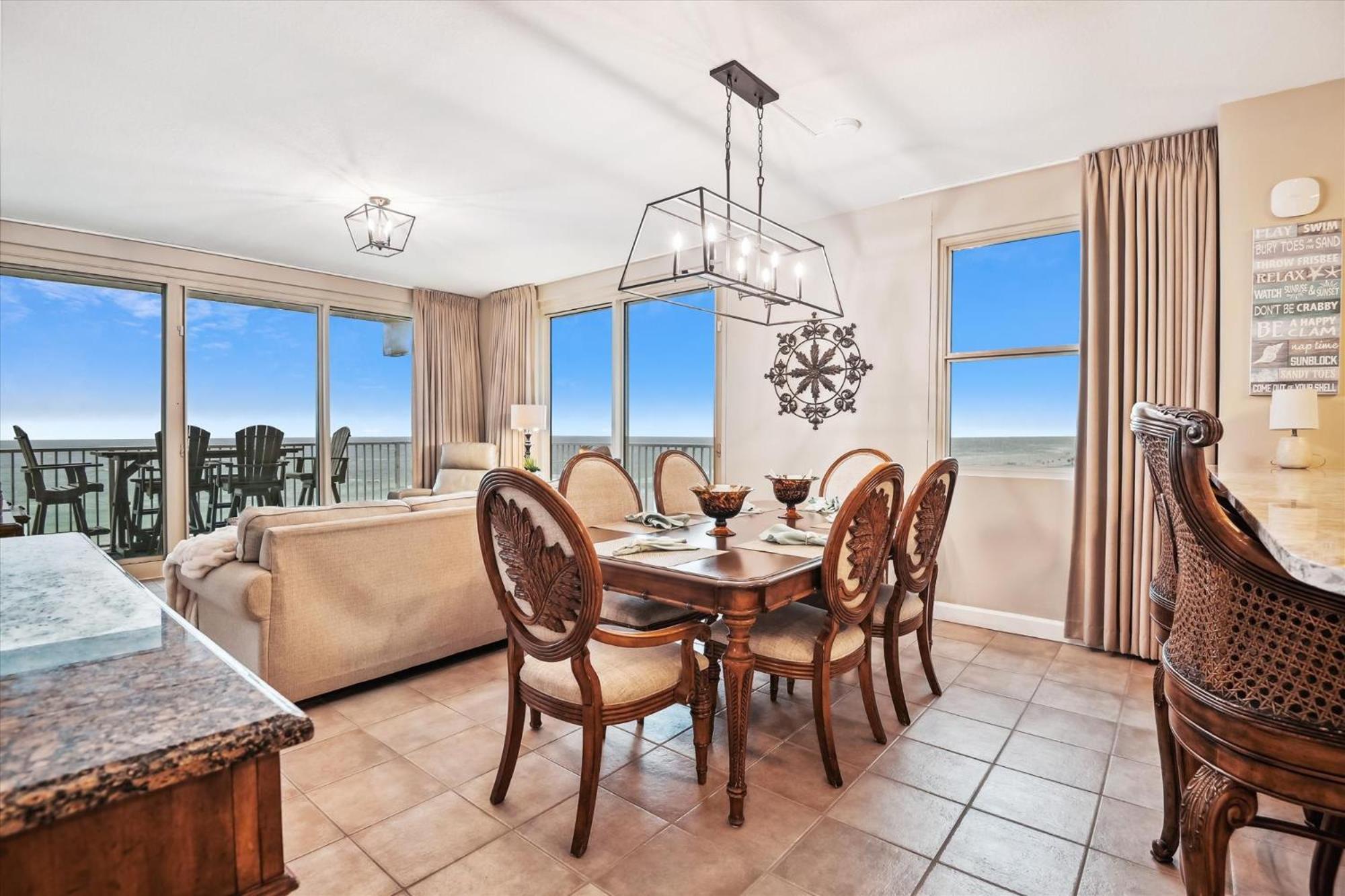 Shores Of Panama 401: Beachfront 3-bedroom With Parking * Panama City Beach