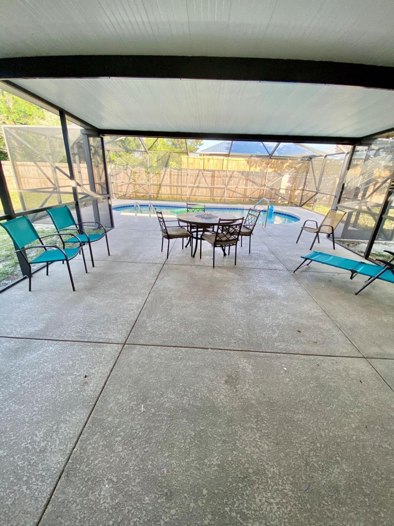 House Private Pool Walk To Golf Cart Villa Panama City Beach