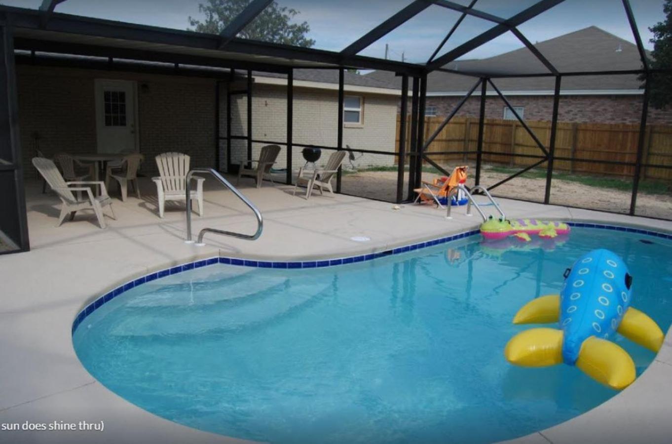 House Private Pool Walk To Golf Cart *