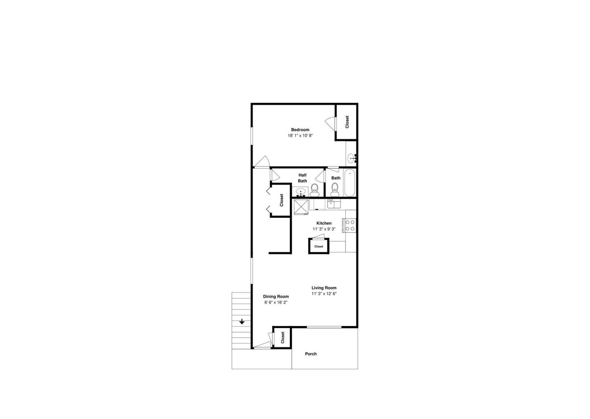 Horizon South #76g Apartment