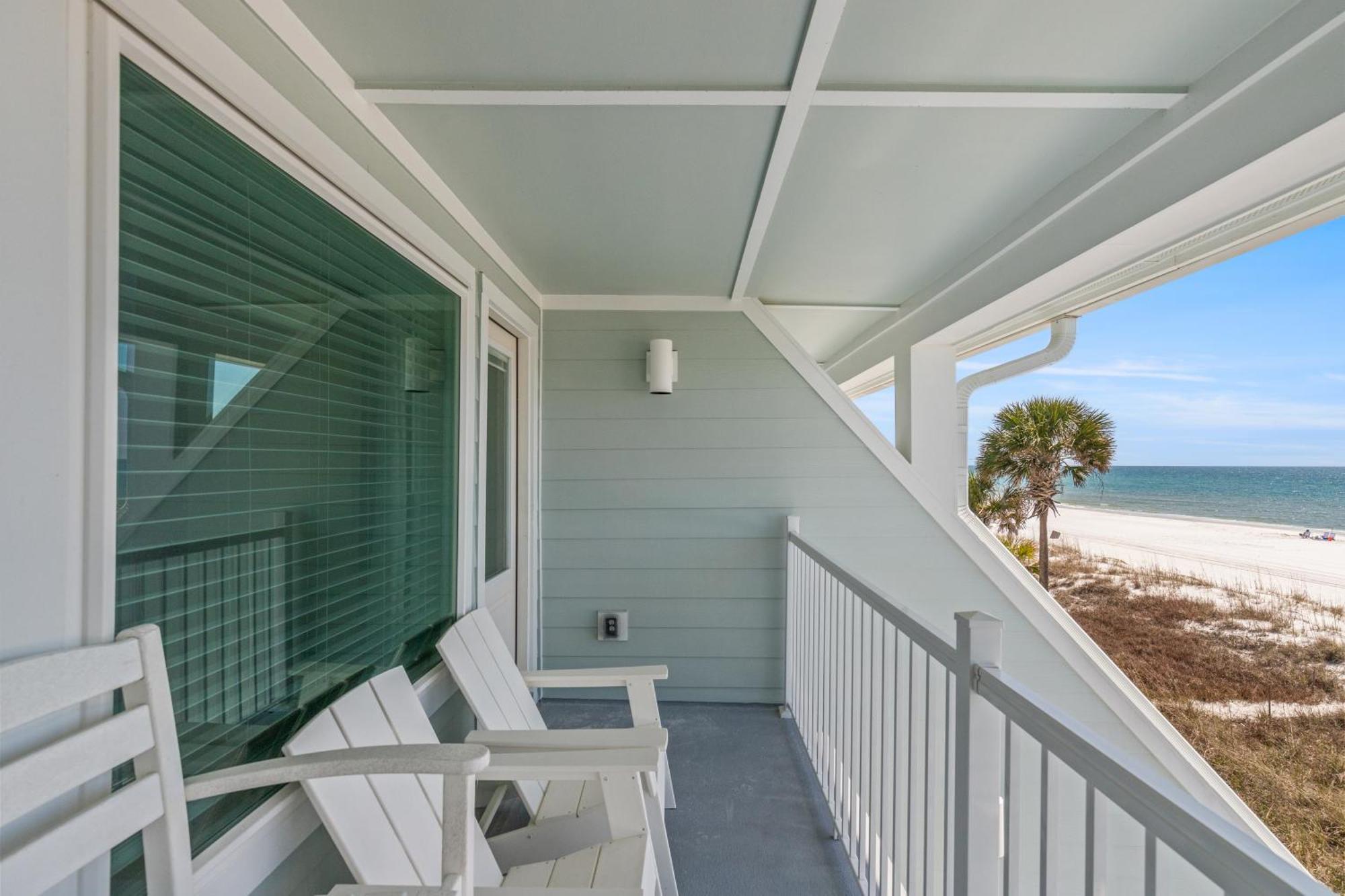 3br, 3ba Beachfront Townhome! Sleeps 11! Ocean View! Steps To The Beach! * Panama City Beach