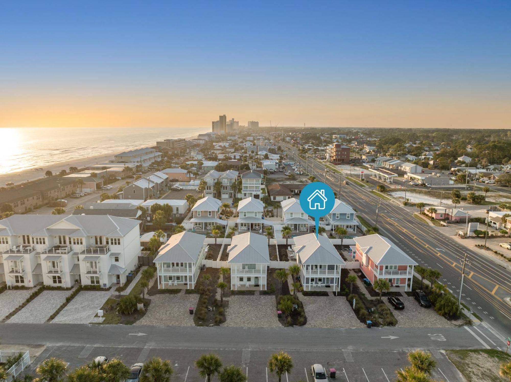 Fabulous Modern House - 4br, 35ba: Pool/beach View & Access/balcony Holiday home Panama City Beach