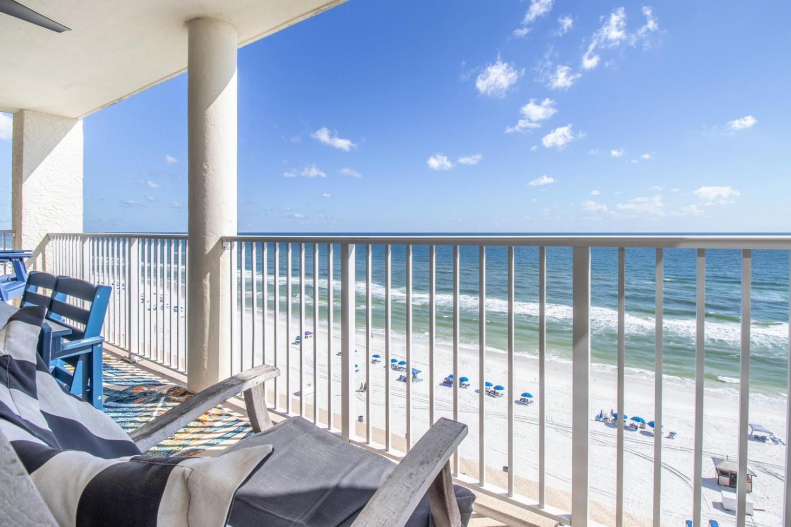 Gulf Front Private Balcony 2 Bed 2 Bath Luxury Panama City Beach