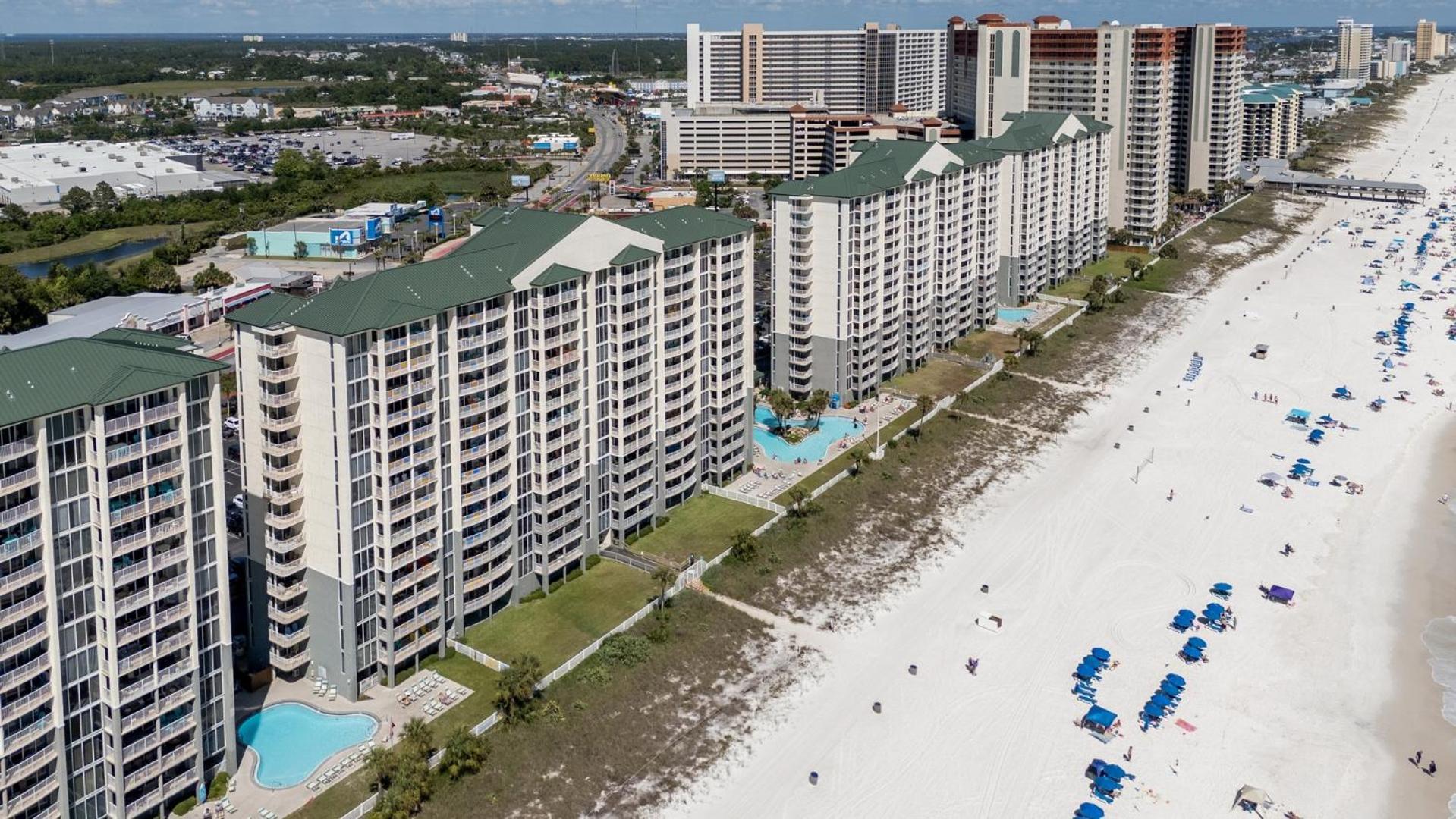 Apartment Gulf Front Private Balcony 2 Bed 2 Bath Luxury Panama City Beach