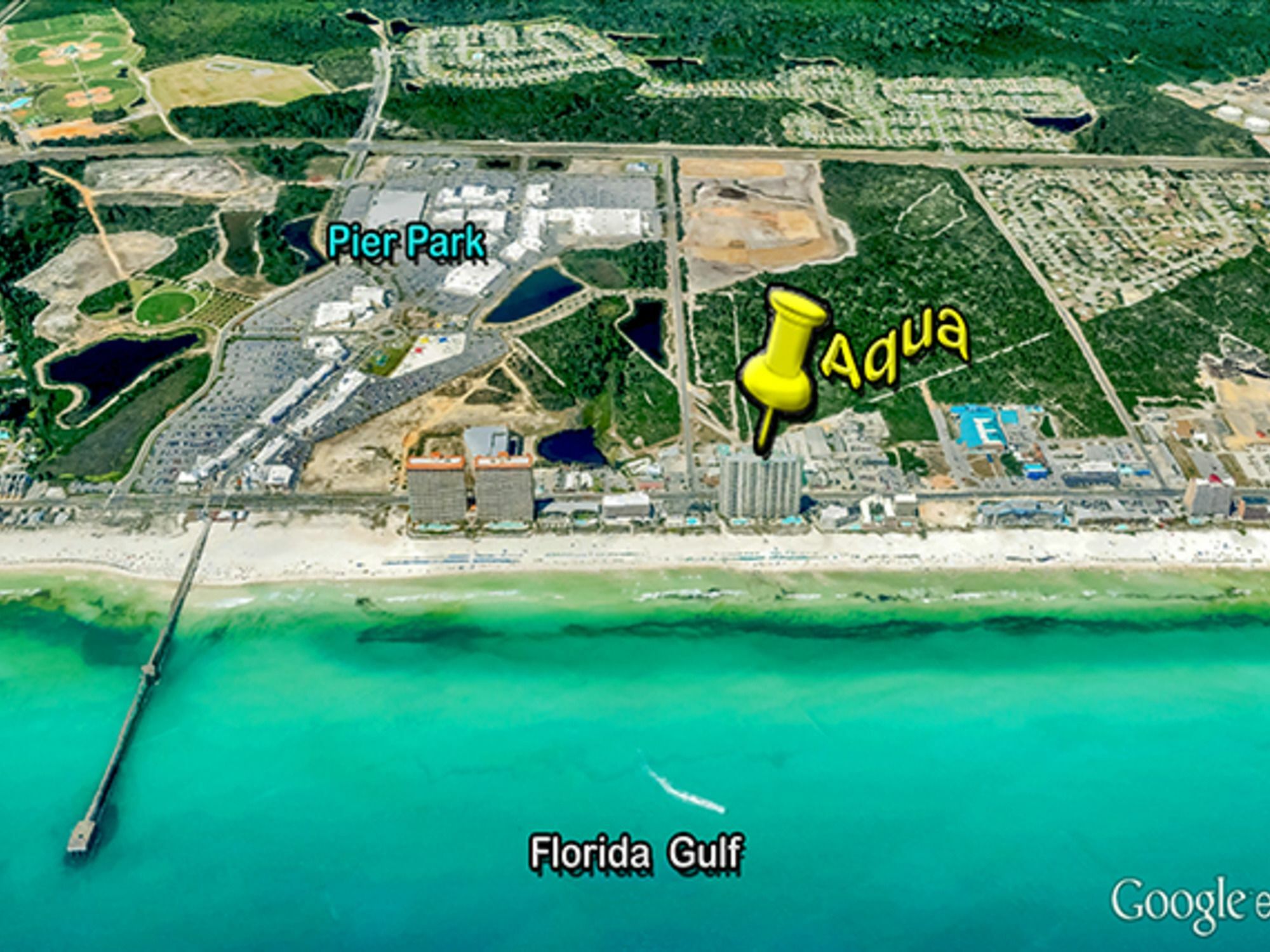 Aqua Gulf Front Holiday home *