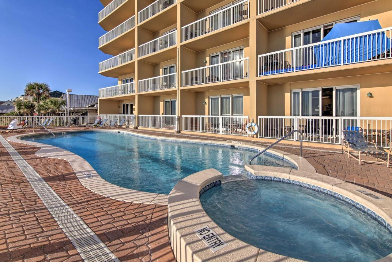 Beachfront Pcb With Pool, Gym And Hot Tub Panama City Beach