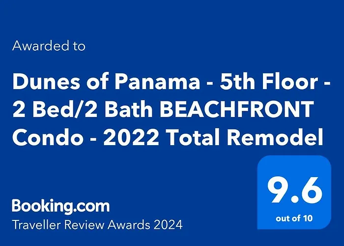 5-Star Beachfront - Remodeled 2 Bd & 2 Ba - Dunes Of Panama D505