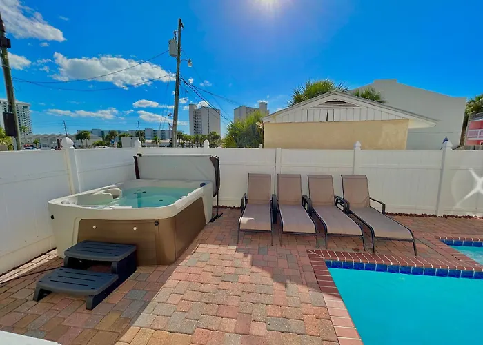 Seas The Day - Private Pool, Hot Tub, Fire Pit, Golf Cart, Bbq, Free Daily Activities, & More!