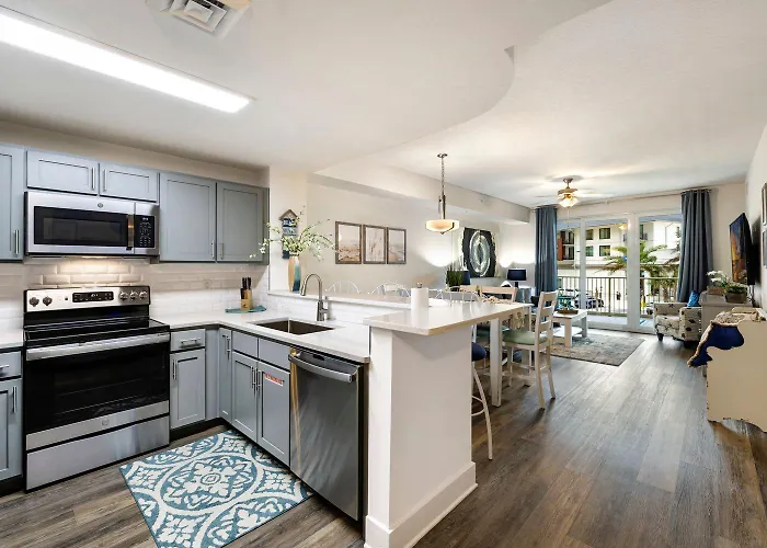 Calypso 3 New Relax Unwind Luxury Pcb Next To Pier Park 3 Bed 2 Bath Pool Hot Tub Tikki Bar