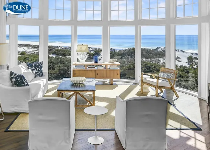 Gulf Front Penthouse Condo Complimentary Golf Cart 407 Compass Point 1, Watersound - 3 Bedroom Slps 8 Condo