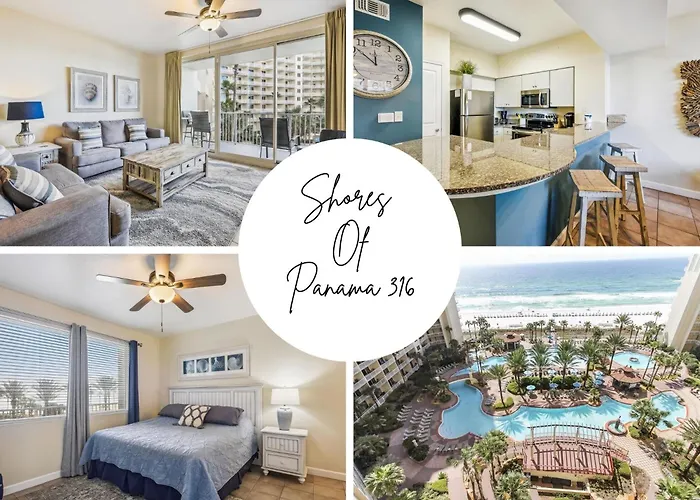 Shores Of Panama 316 - 3Rd Floor 1 Bedroom, Sleeps 6, Reserved Parking Space, Free Daily Fun! Condo
