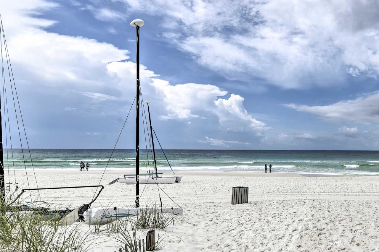 Panama With Balcony And Pool, Walk To * Panama City Beach