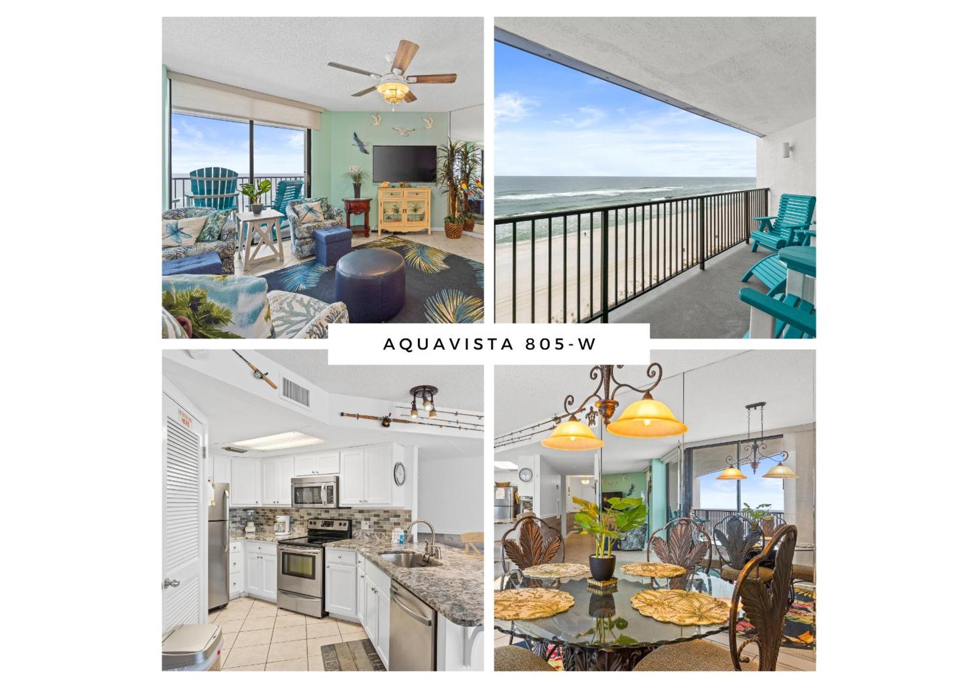 Aquavista 805-w By Book That Holiday home Panama City Beach