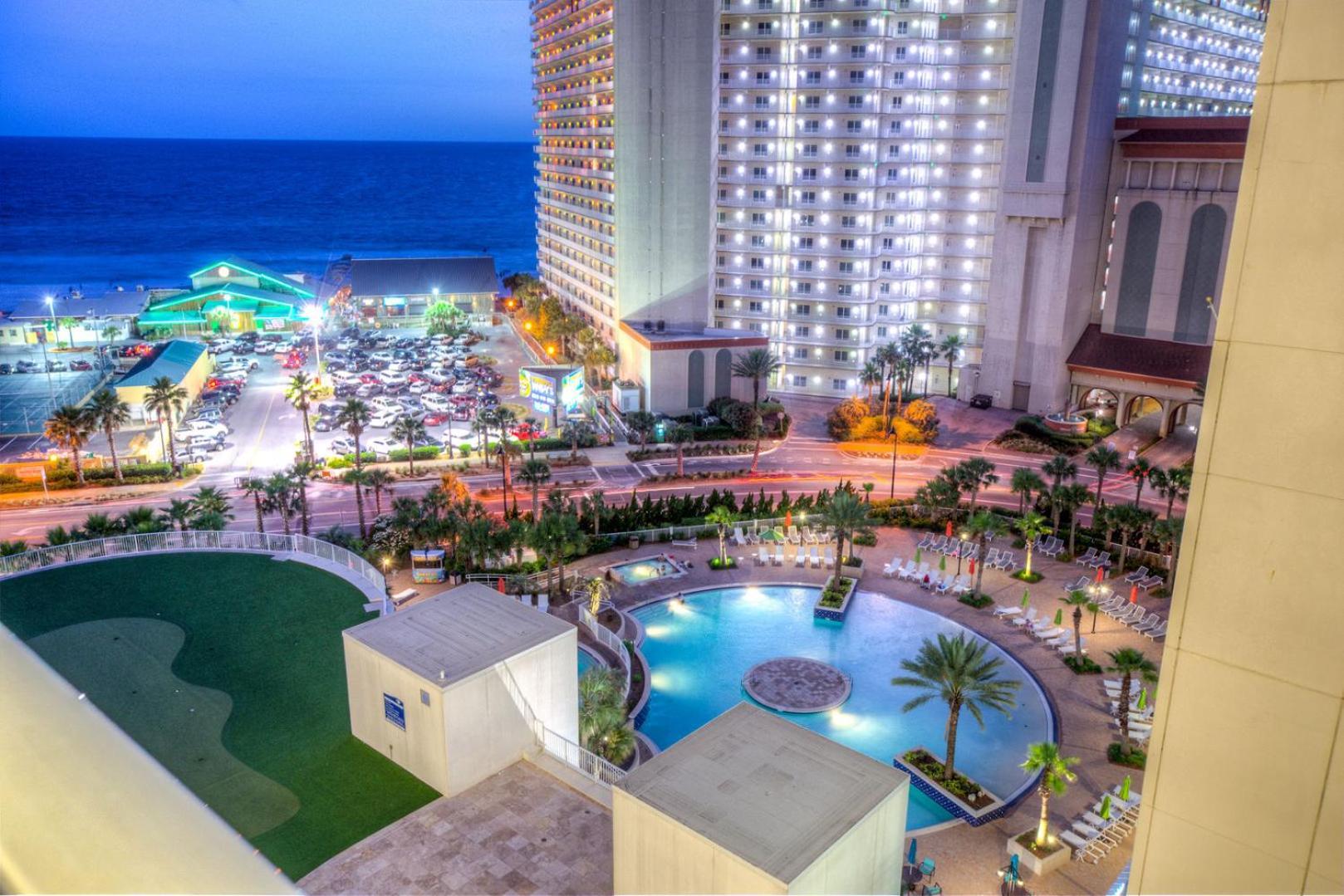 Beautiful 3 Bd Laketown Wharf 1133- Amenities! Holiday home Panama City Beach