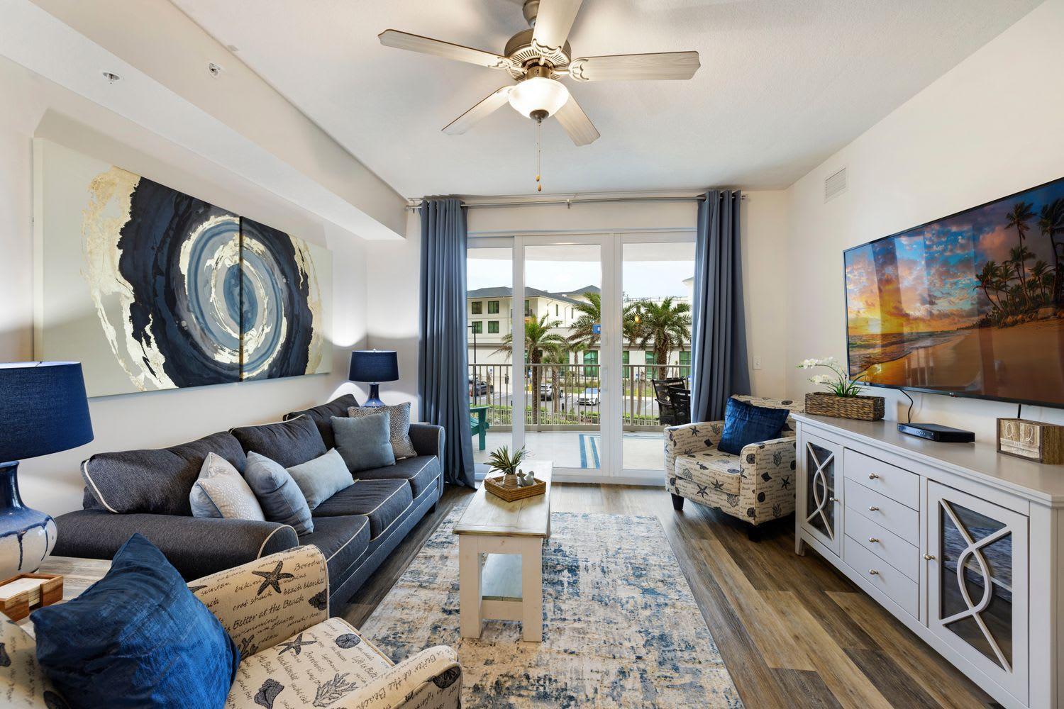 Calypso 3 New Relax Unwind Luxury Pcb Next To Pier Park 3 Bed 2 Bath Pool Hot Tub Tikki Bar