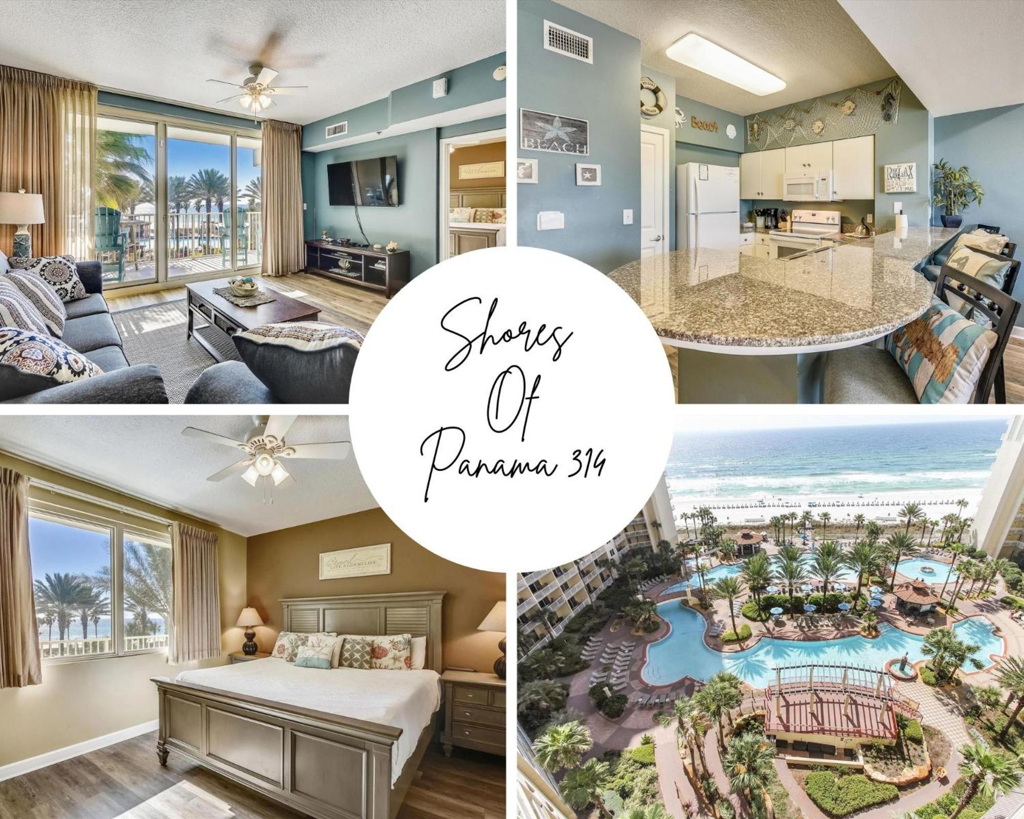 Shores Of Panama 314 - 1 Bdbunks, Sleeps 6, Same Level Parking, Free Fun! * Panama City Beach