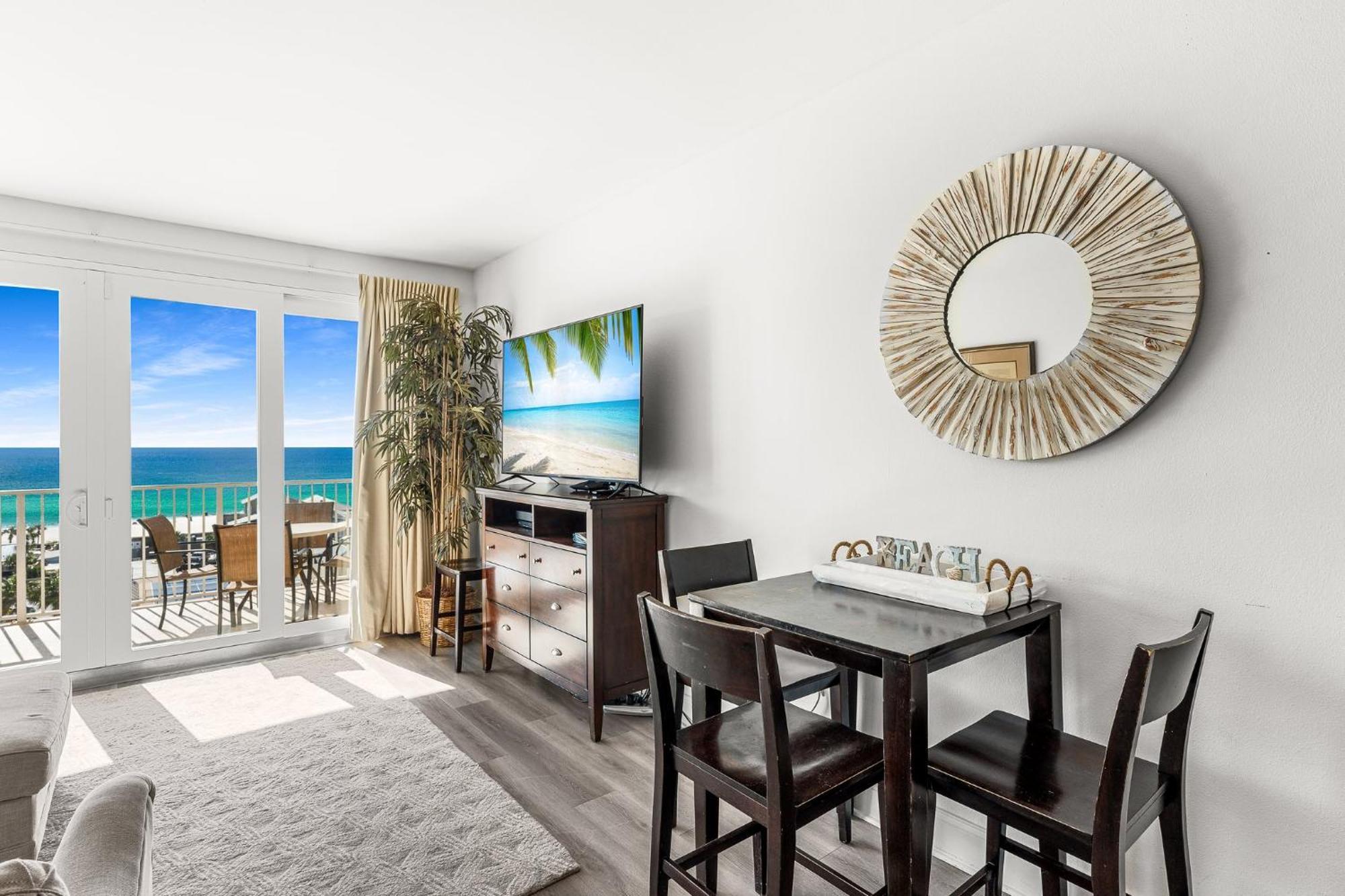 Apartment Amazing Ocean View Condo! Free Chairsservice! Sleeps 8! By Dolce Getaways Pcb