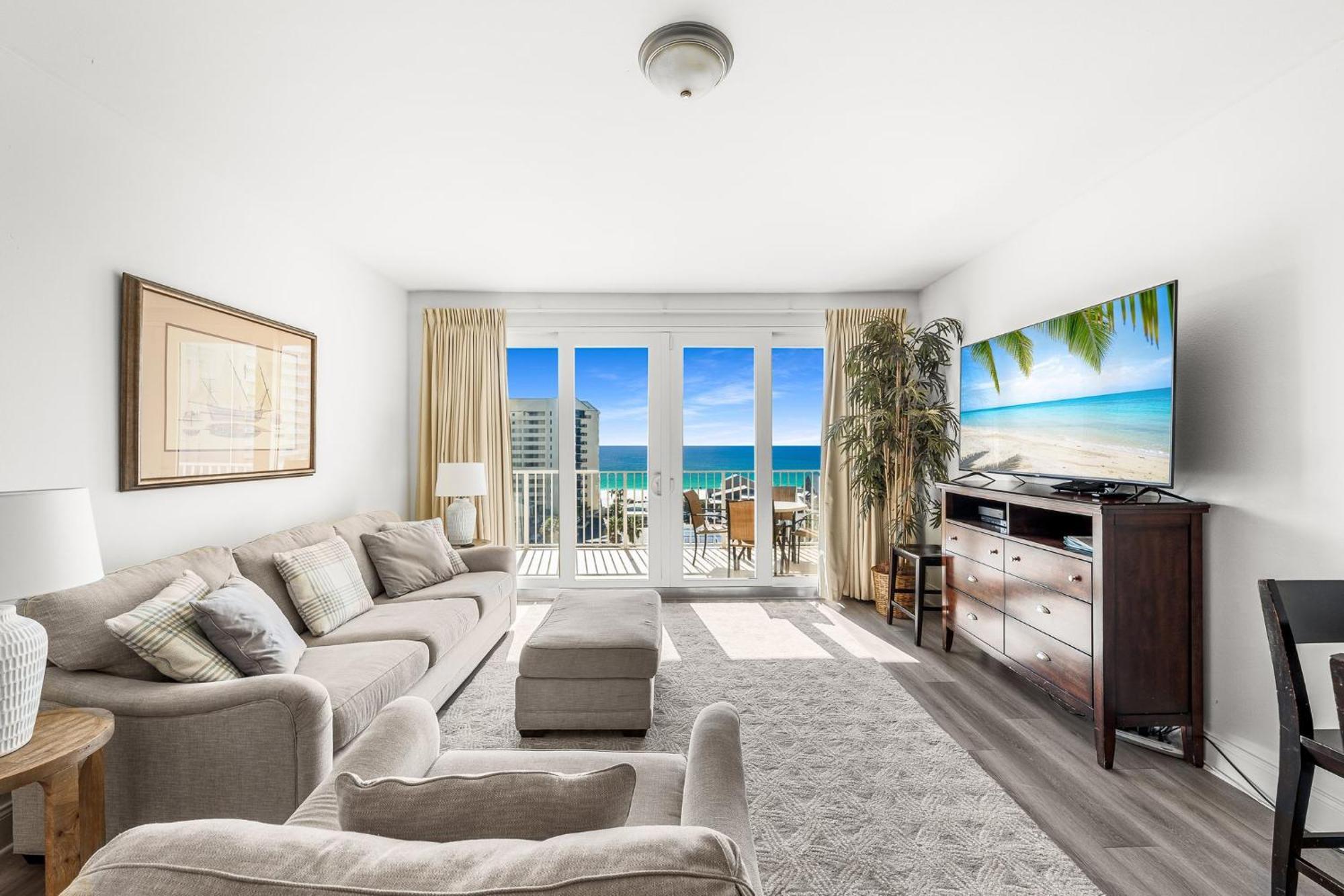 Amazing Ocean View Condo! Free Chairsservice! Sleeps 8! By Dolce Getaways Pcb *