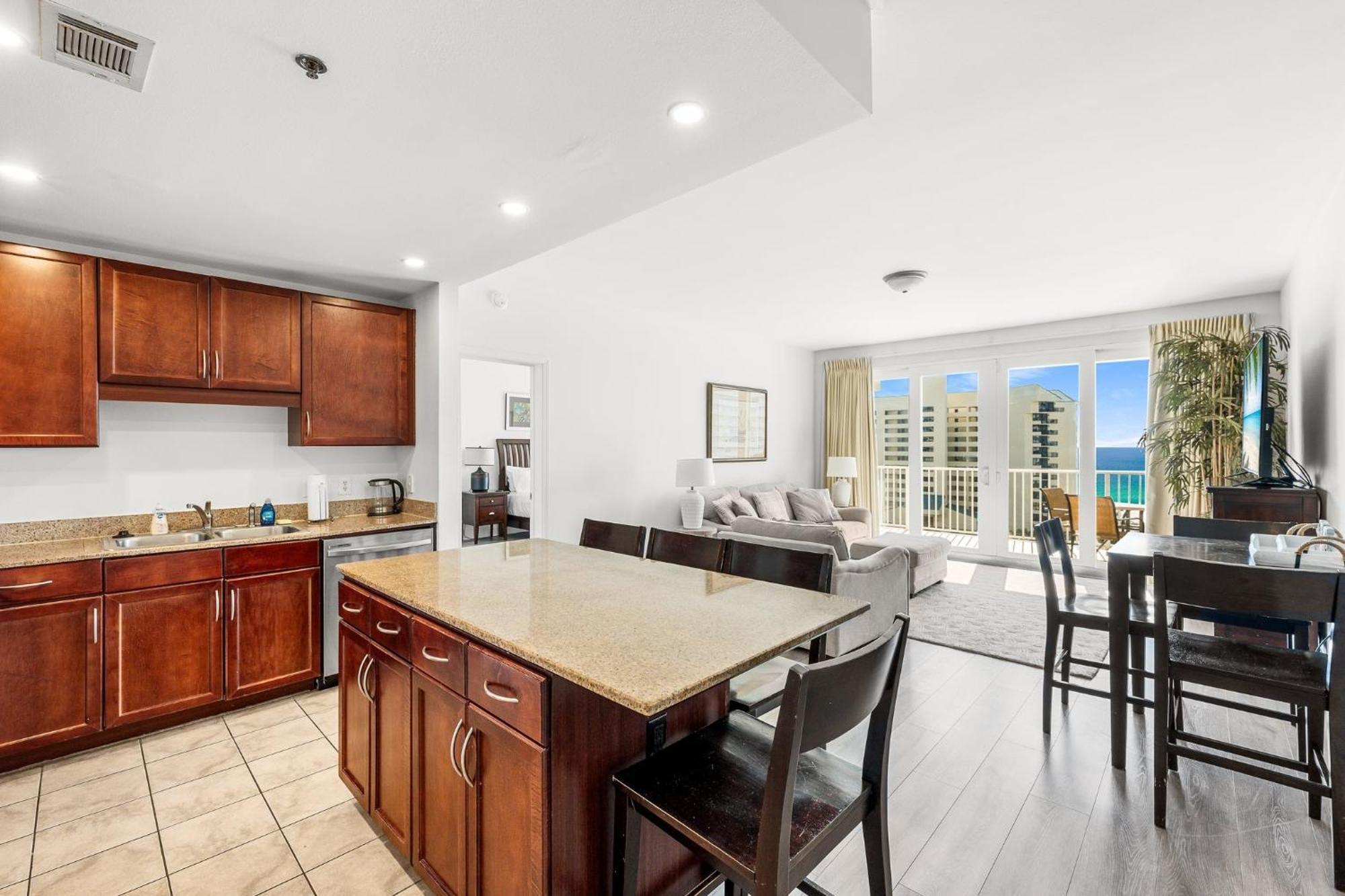 Apartment Amazing Ocean View Condo! Free Chairsservice! Sleeps 8! By Dolce Getaways Pcb *