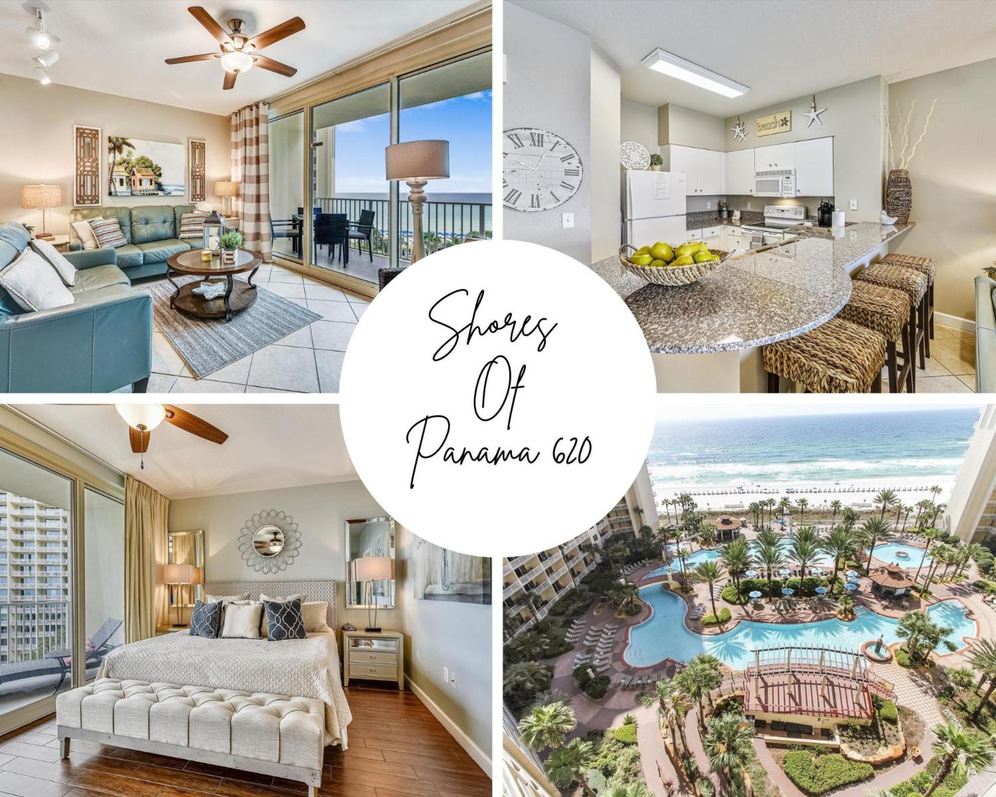 Shores Of Panama 620-sleeps 8, Free Fun! Reserved Parking Space! Updated! Apartment *