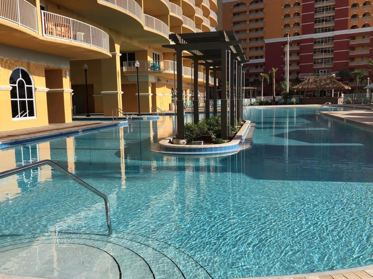 Calypso 3 New Relax Unwind Luxury Pcb Next To Pier Park 3 Bed 2 Bath Pool Hot Tub Tikki Bar
