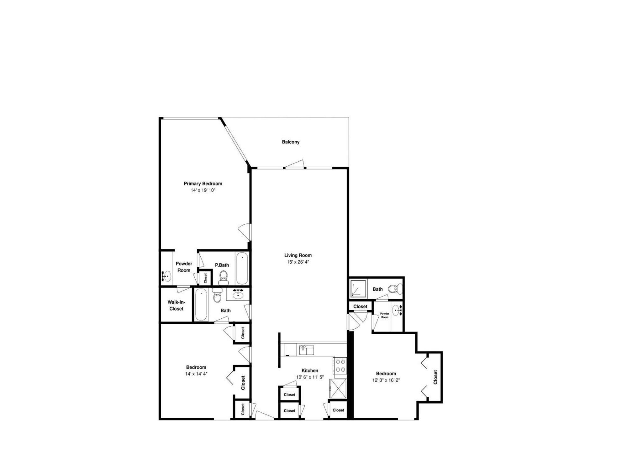 Apartment Edgewater Tower Ii #803 *