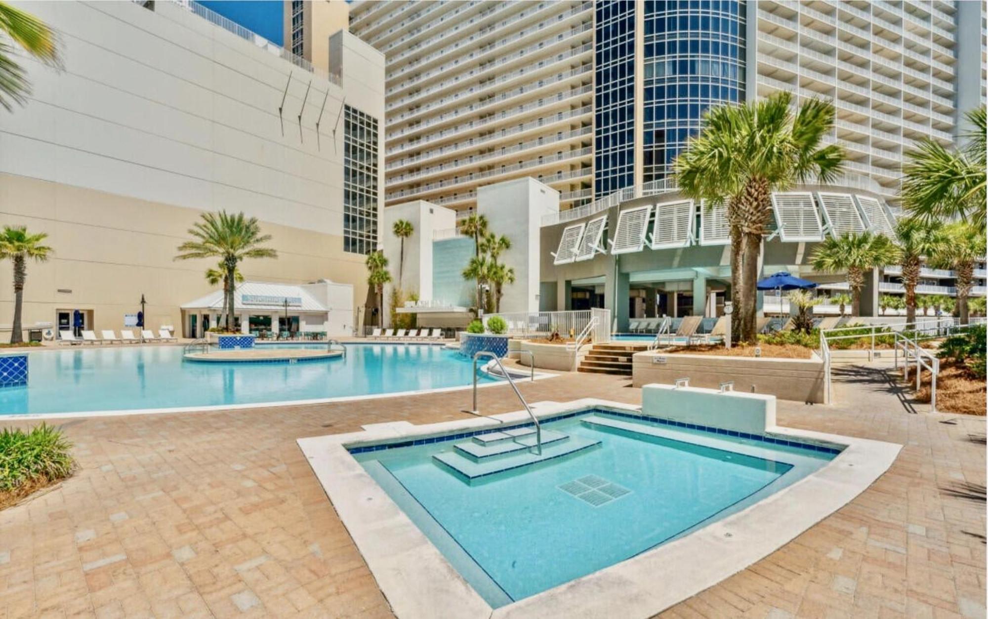 Spacious 1-bedroom! Ocean Views & 5 Pools Resort! By Dolce Getaways Pcb Apartment Panama City Beach