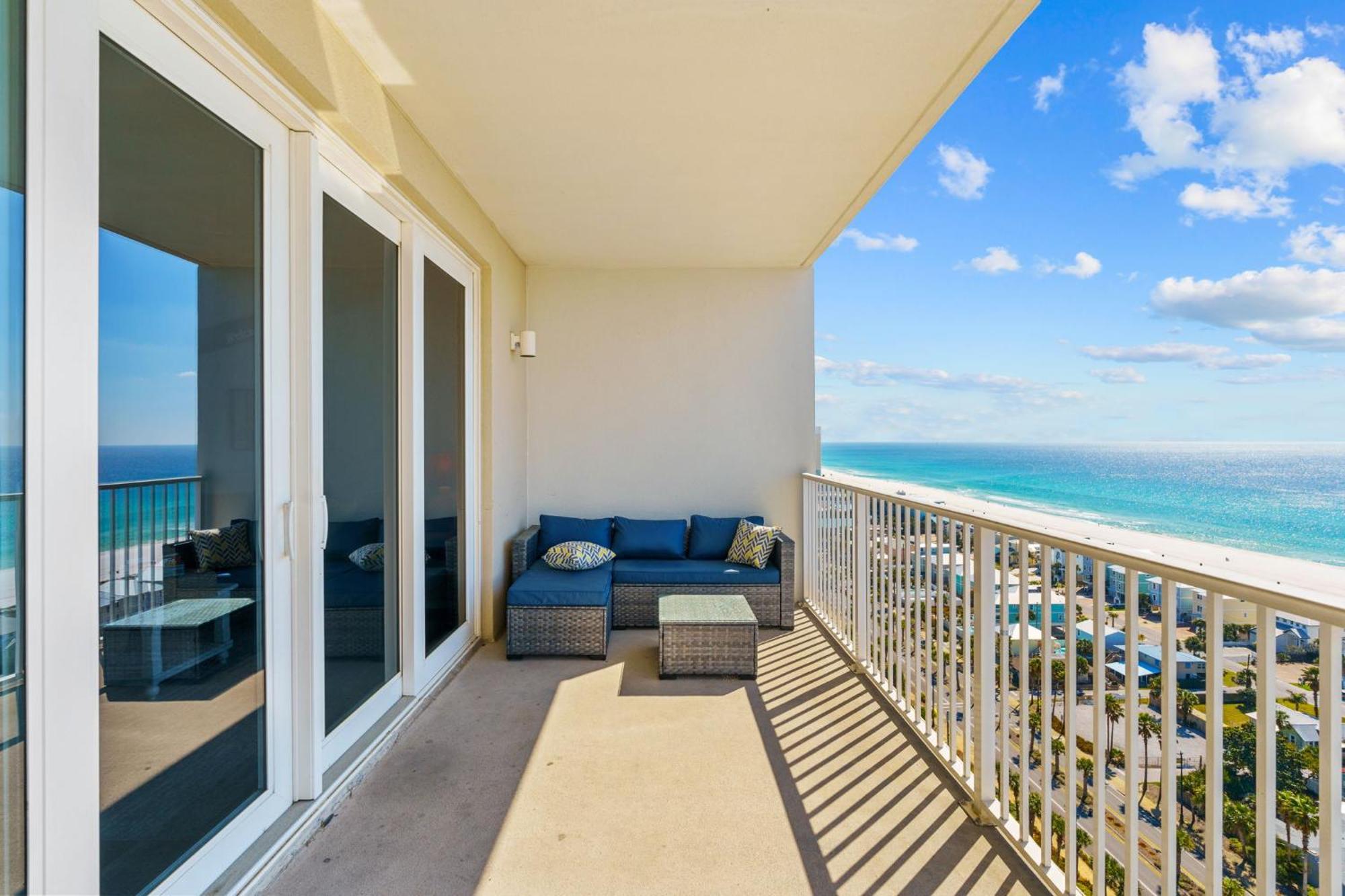 Spacious 1-bedroom! Ocean Views & 5 Pools Resort! By Dolce Getaways Pcb Apartment Panama City Beach