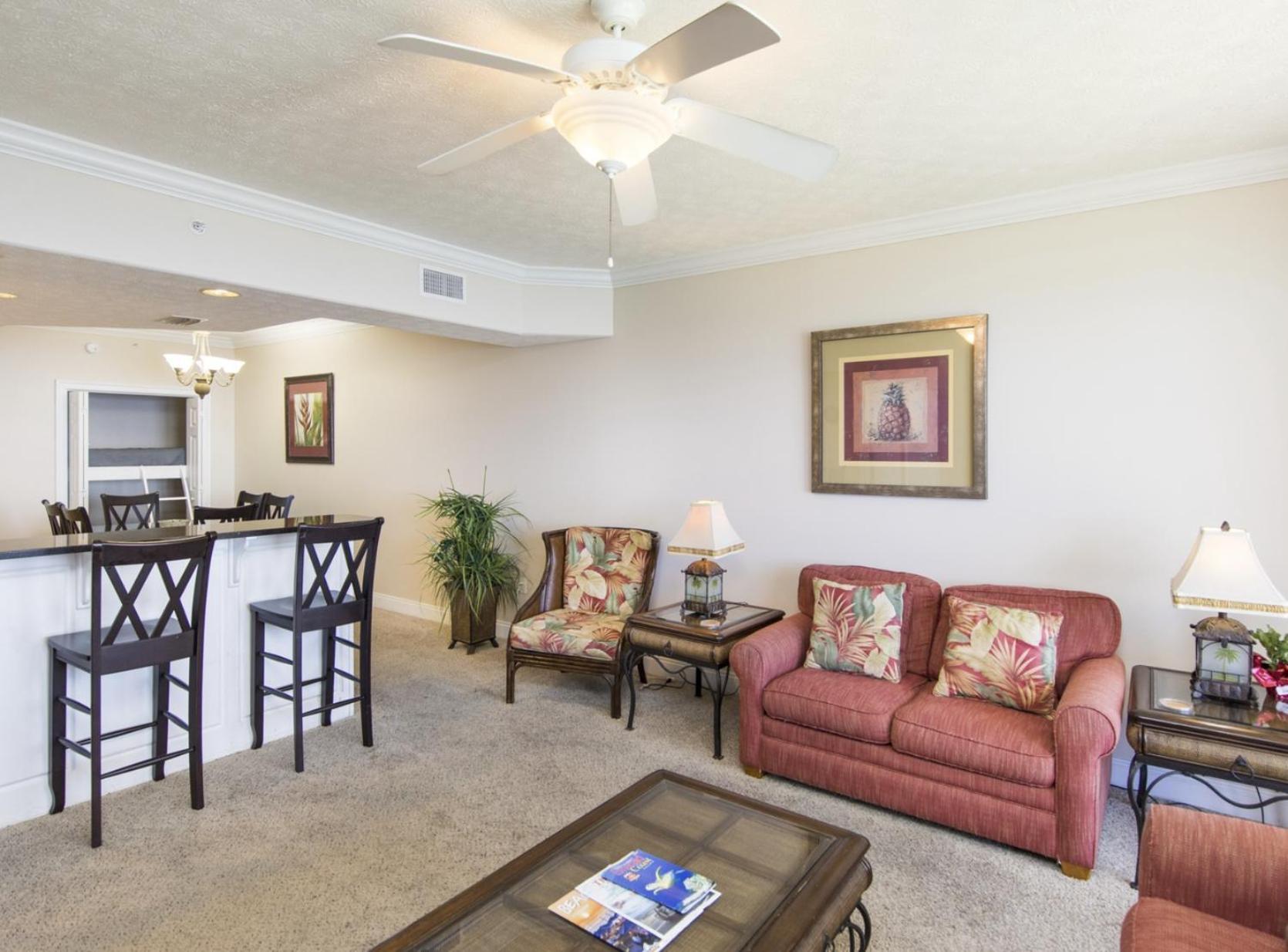 Treasure Island Unit 2011: Sunset Sands, 2 Bed/2 Bath Retreat - Sleeps 8! Holiday home Panama City Beach