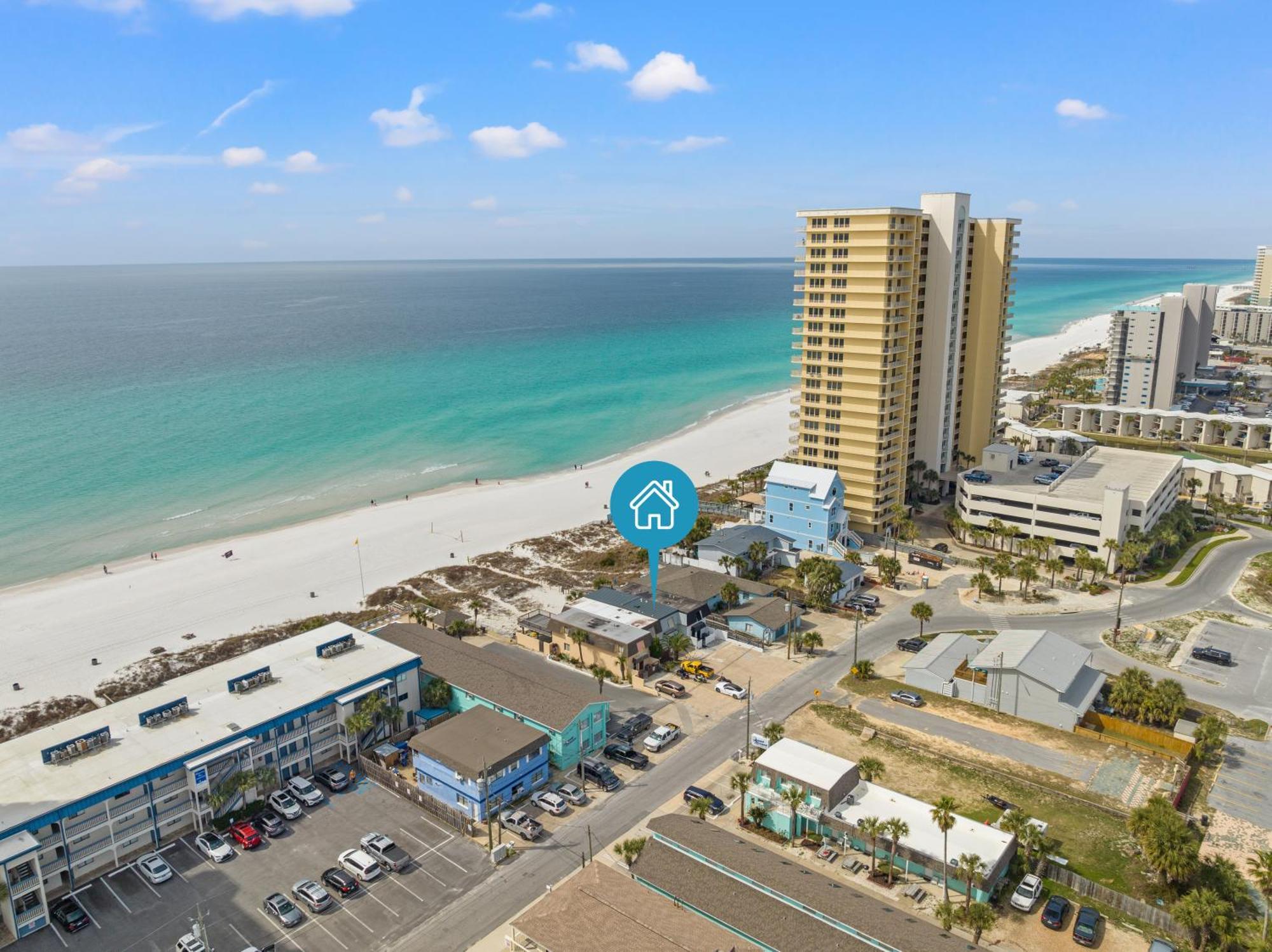 Holiday home Surf's Up! Pet-friendly, 2br 2ba Beachfront Townhouse, Sleeps 8! *