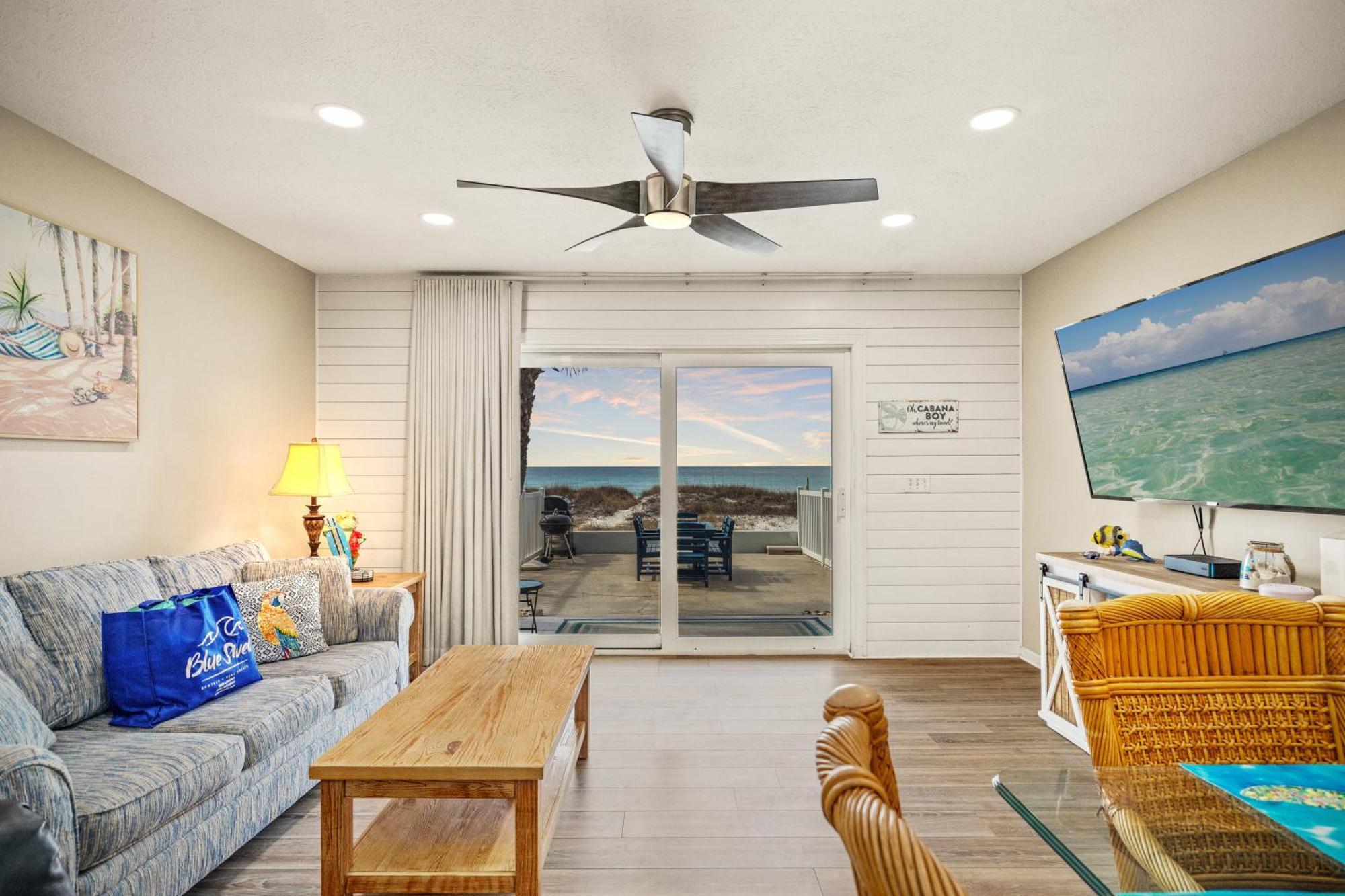 Surf's Up! Pet-friendly, 2br 2ba Beachfront Townhouse, Sleeps 8! * Panama City Beach