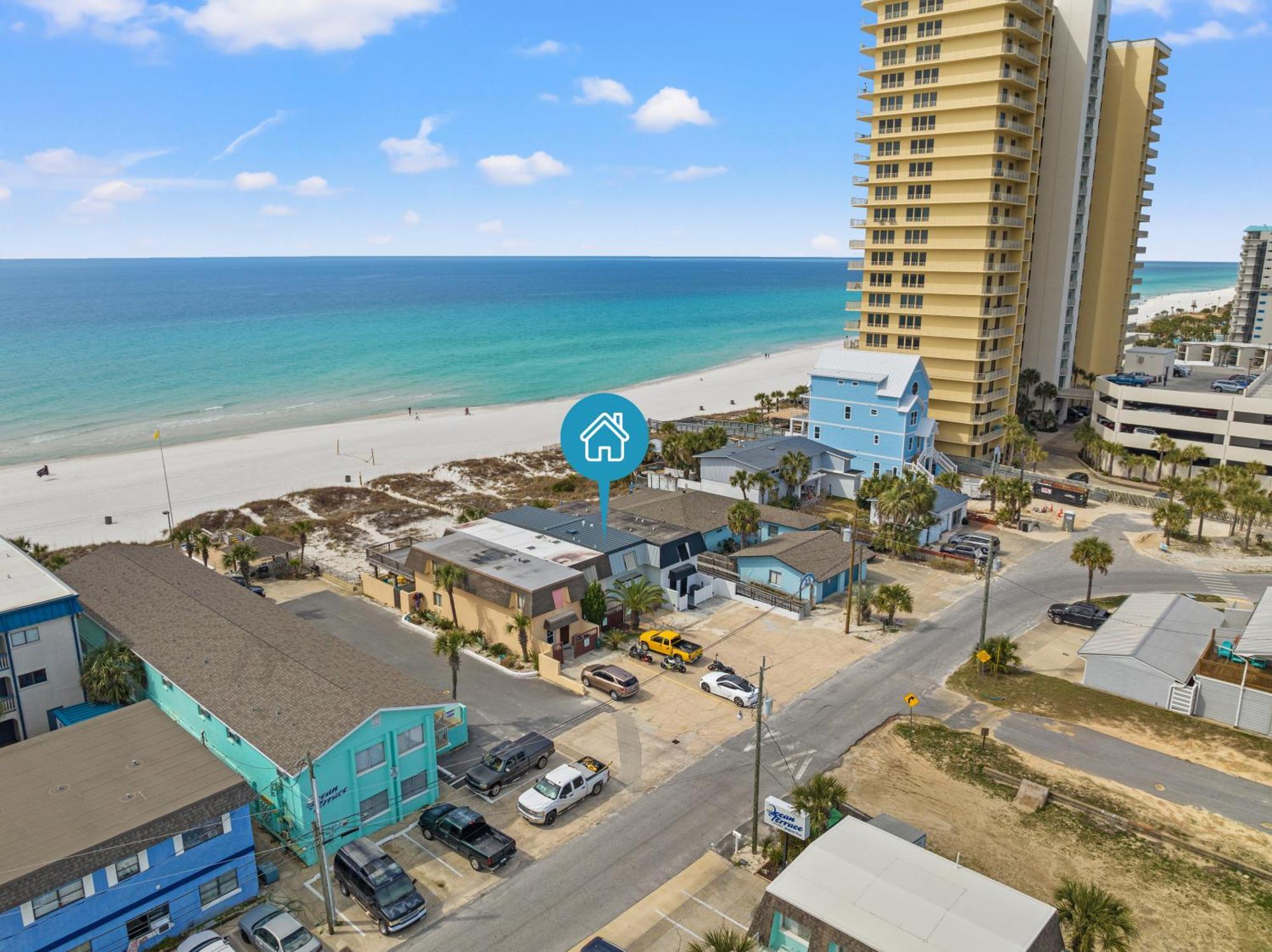 Holiday home Surf's Up! Pet-friendly, 2br 2ba Beachfront Townhouse, Sleeps 8! Panama City Beach