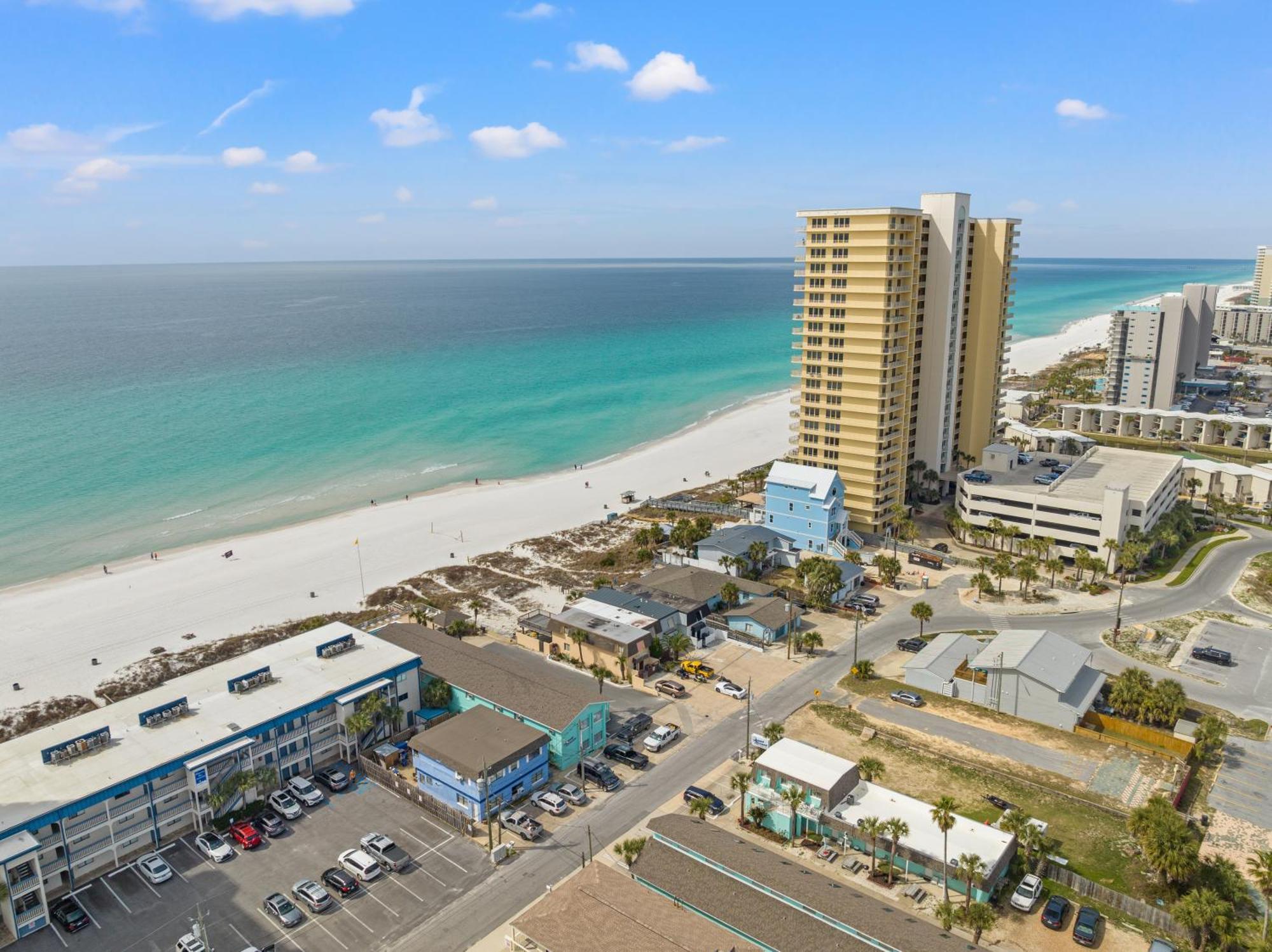 Surf's Up! Pet-friendly, 2br 2ba Beachfront Townhouse, Sleeps 8! Panama City Beach