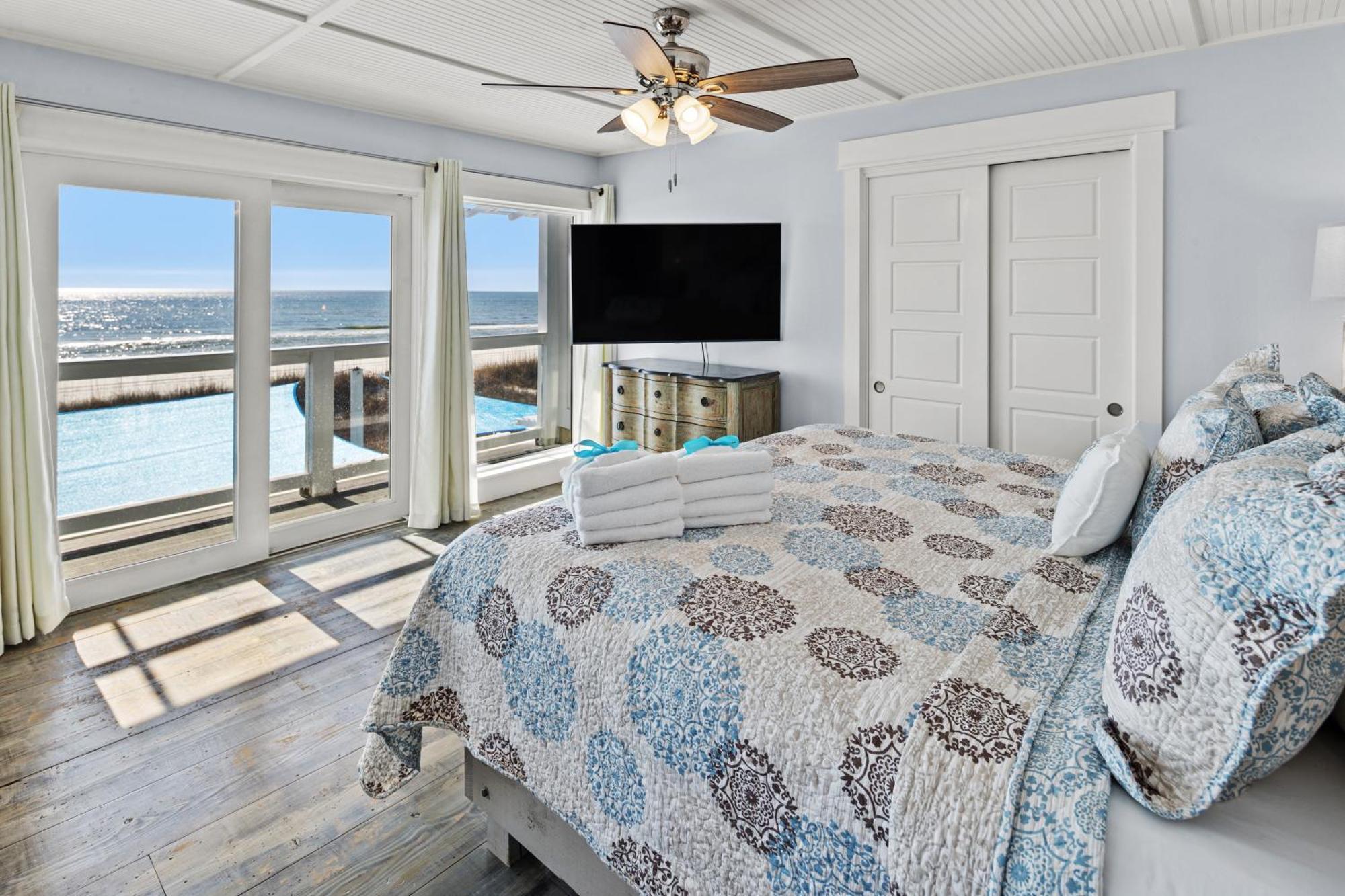 Luxury Gulf Front Property! Directly On The Beach! Sleeps 15! * Panama City Beach